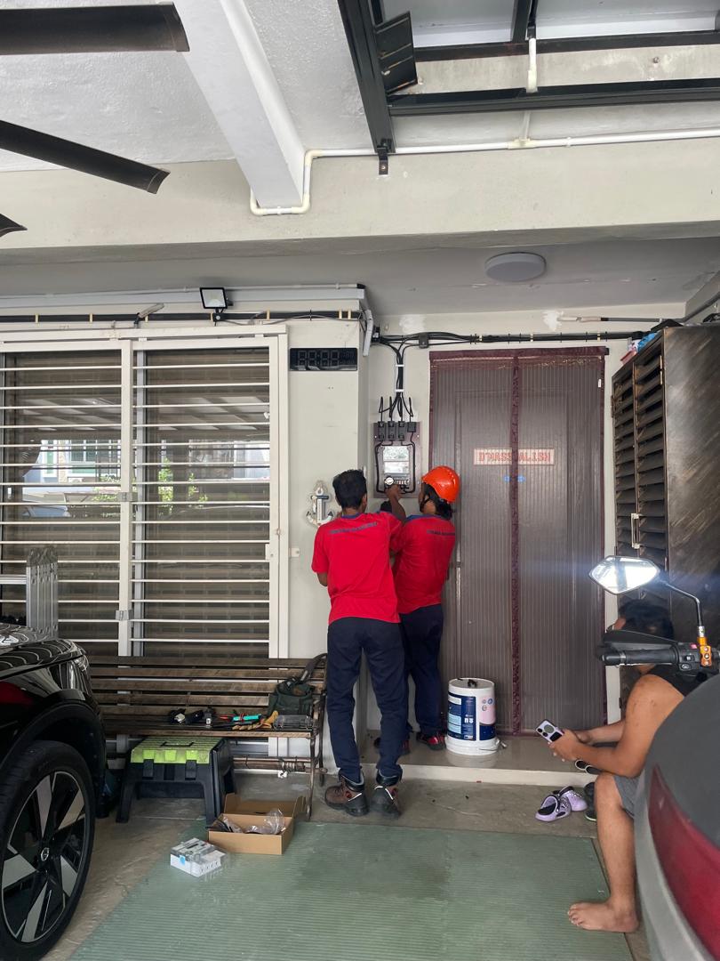 Pemasangan Meter Baru Residensi